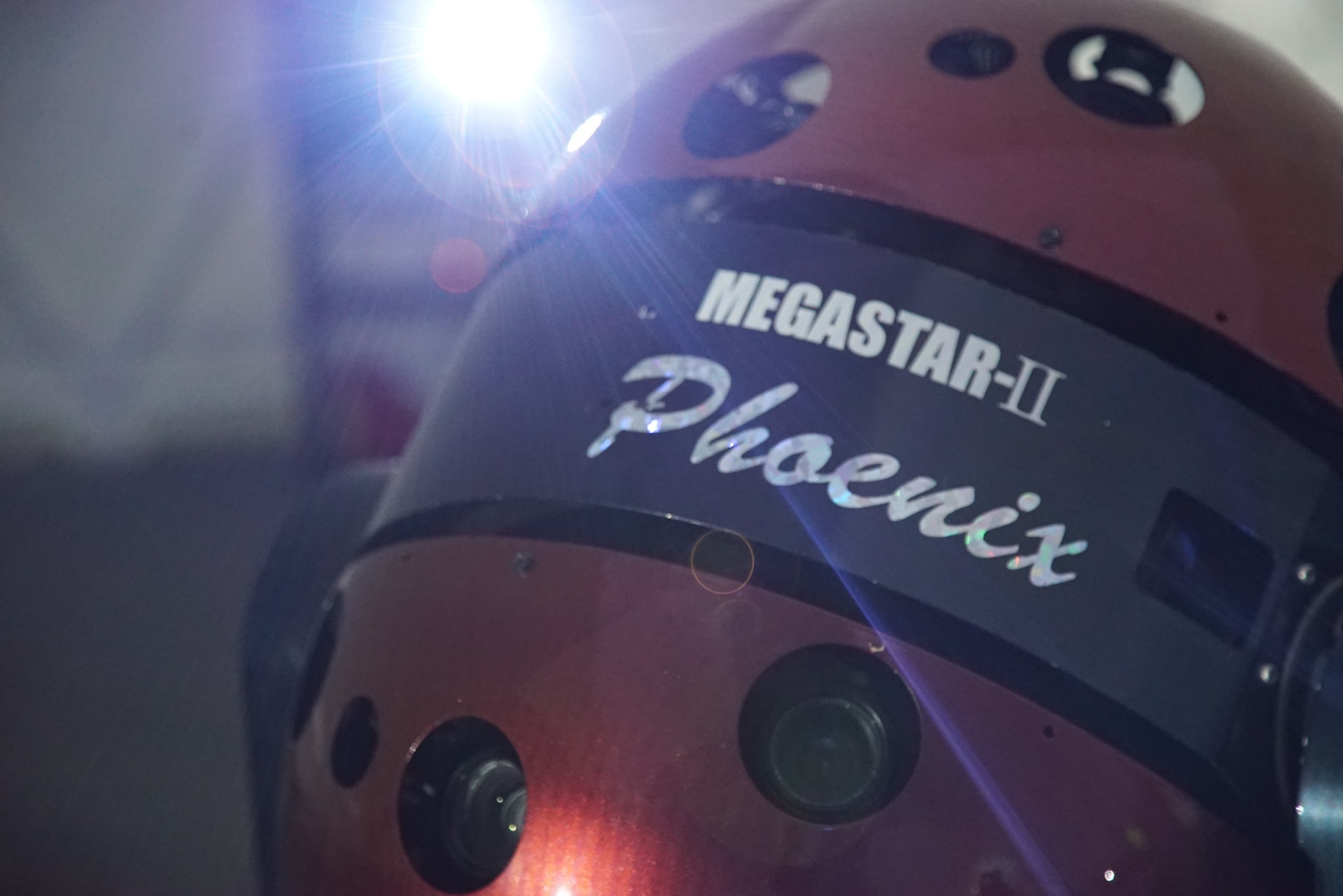 MEGASTAR-II Phoenixの投影機